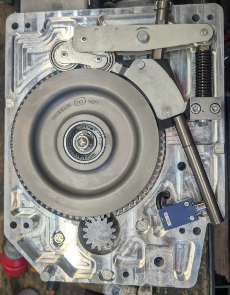 Argano dopo la riparazione